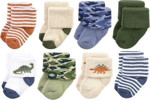 Miniatura 57 de Hudson Baby - Calcetines de algodón para bebés recién nacidos y Terry para niñas bebés