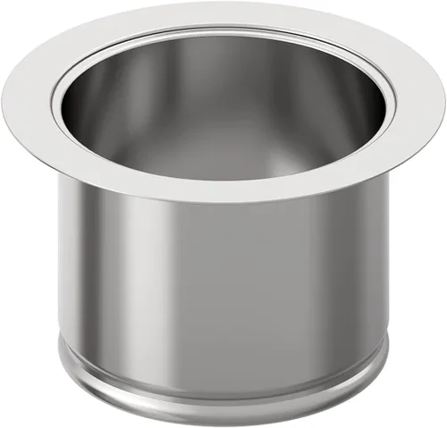 Miniatura 13 de BOTEMY Brida extendida para eliminación de basura con cesta y tapón colador, brida profunda de fregadero de cocina de acero inoxidable 304