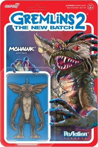 Miniatura 9 de Super7 Figuras de Reacción de Gremlins - Gizmo (Tarjeta de Personaje Listo para la Batalla) Figura de Acción