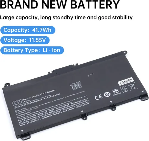Miniatura 3 de HT03XL HT03 Batería para HP Pavilion 14-CE0001LA Pavilion 14-CE0014TU Pavilion 14-CE0010CA HSTNN-LB8L L11421-421