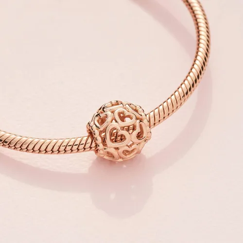 Miniatura 4 de PANDORA Joyería Abre tu corazón Rose Charm