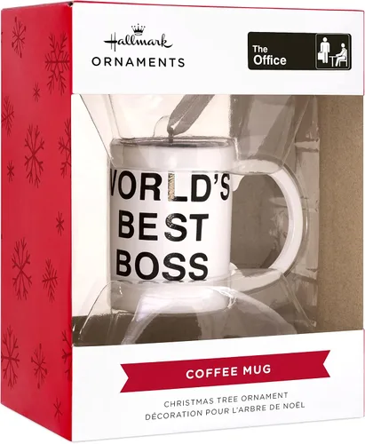 Miniatura 3 de Hallmark The Office World's Best Boss Adorno Navideño de Taza de Café (0002HCM9116)