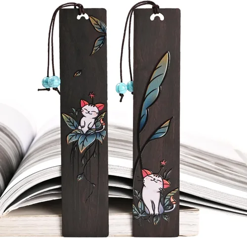 Miniatura 12 de ZQZYMXQ 2 Piezas Marcapáginas de Mariposa Estéticos, Marcadores de Libros para Lectura para Mujeres, Regalos de Mariposa para Mujeres (Mariposa Azul)