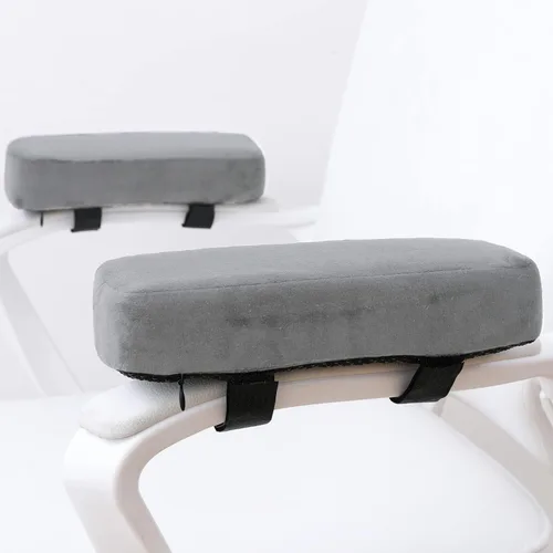 Miniatura 7 de LargeLeaf Reposabrazos de silla Cojines codo Almohada Alivio de presión Apoyabrazos Almohadillas 2 Piezas Juego de Silla de Oficina Reposabrazos