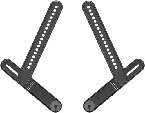 Sanus SOA-SBM1 - Soporte de barra de sonido para la mayoría de barras de sonido de hasta 15 libras - Cuenta con instalación simple y ajustes sin