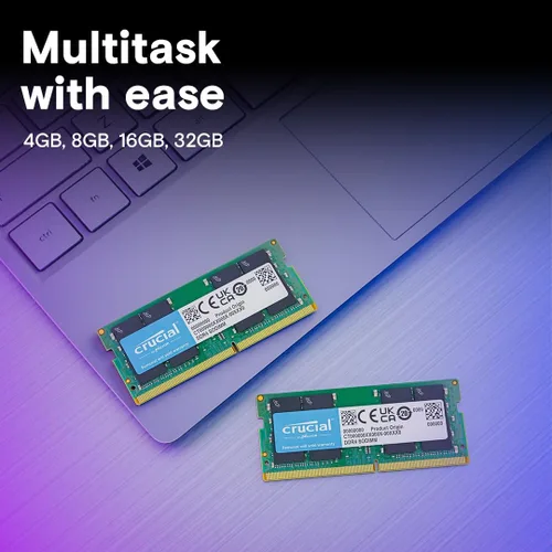 Miniatura 4 de Crucial Kit de 16 GB (8 GBx2), SODIMM de 260 pines, DDR4 PC4-19200