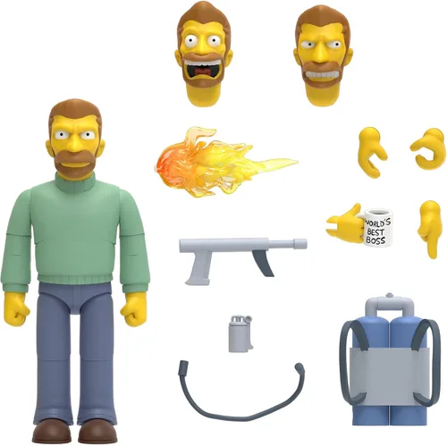 Miniatura 10 de Super7 Ultimates The Simpsons Bartman - Figura de acción de Los Simpson de 7 pulgadas con accesorios, colección clásica de programas de televisión