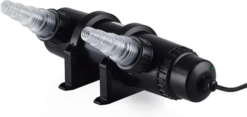 Miniatura 12 de Alpine Corporation Clarificador UV de 9 vatios de 4 pulgadas de alto diseñado para uso fuera del agua Negro