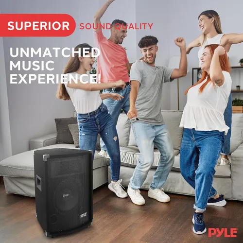 Miniatura 7 de PYLE-PRO PADH1079 – 500 W 10 pulgadas Gabinete de altavoces de dos vías