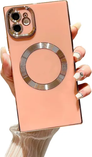 Miniatura 58 de Owncase Funda Magnética para iPhone 11, (Compatible con MagSafe) (Protección Completa de Lente de Cámara) (Esquinas Reforzadas) Funda Parachoques