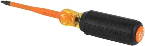 Miniatura 10 de Klein Tools 6984INS - Destornillador aislante, fabricado en Estados Unidos, destornillador con punta de perfil delgada de 1000 V, cuadrado #1