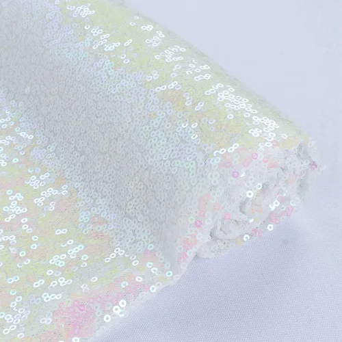 Miniatura 11 de Partisout Tela de lentejuelas por el patio - Tela de 3mm brillante para manualidades DIY, disfraces y decoración de fiesta Material de brillo, 3