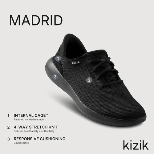 Miniatura 3 de Kizik Women's Madrid Slip On Sneakers