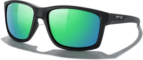 Miniatura 20 de MERRY'S Gafas de sol polarizadas deportivas para hombres y mujeres, para ciclismo, correr, conducir, golf, pesca, protección UV400 S9266 Marco negro