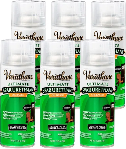 Miniatura 9 de Uretano de metano Varathane de Rust-Oleum, para el aire libre basado en aceite transparente clásico, cantidad: 1 cuarto de galón, 9441H Semi