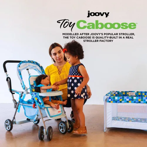 Miniatura 3 de Carriola para muñecas de juguete cabús de Joovy , Azul