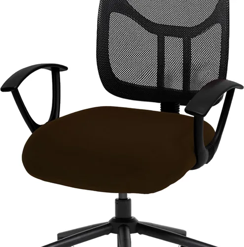 Miniatura 120 de Fundas elásticas para asiento de silla de oficina de escritorio - Funda universal de spandex para silla de computadora - Fundas removibles lavables