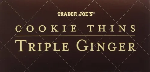 Miniatura 5 de Trader Joe's Cookie Thins Triple Jengibre, (paquete de 2)
