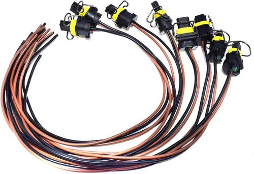 Miniatura 6 de Coleta de la válvula del conector IPR del inyector 8PCS para el diesel de 6,0 7,3 Ford PowerStroke