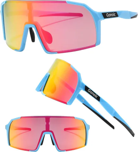 Gafas de sol de béisbol juveniles para niños y caras pequeñas, para hombres y mujeres, ciclismo, esquí, bicicleta, deportes al aire libre