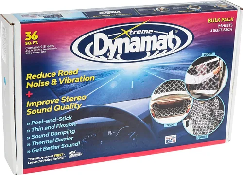 Miniatura 4 de Dynamat Xtreme Paquete a granel de aislamiento de sonido para auto 10455 – Amortiguación de ruido para piso, puertas, paneles, capó o maletero