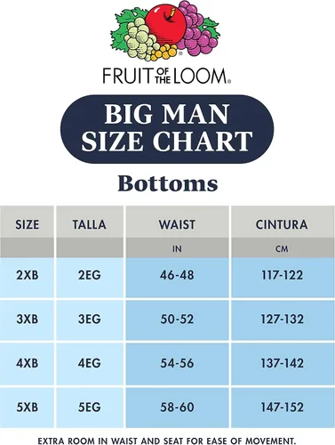 Miniatura 5 de Fruit of the Loom Men's Big and Tall Tag-Free Underwear