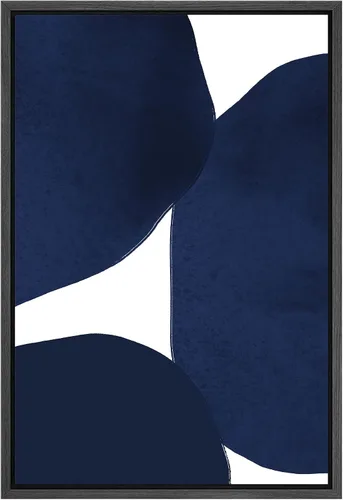 Miniatura 17 de SIGNLEADER Lienzo enmarcado para pared, lienzo de caballo blanco y negro, arte de pared para oficina en casa, 16 x 24 pulgadas, negro