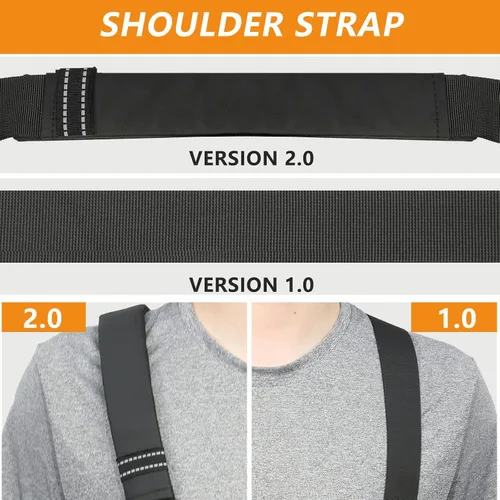 Miniatura 3 de Bolso bandolera bandolera para el pecho impermeable mochila de hombro bandolera en el pecho paquete de funda de mochila para bicicleta deportiva 20