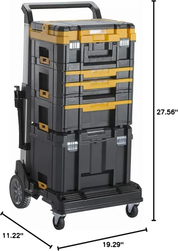 Miniatura 10 de DEWALT DWST1-71196 Cajas de herramientas-TOUGHSYSTEM & TSTAK, negro/plateado