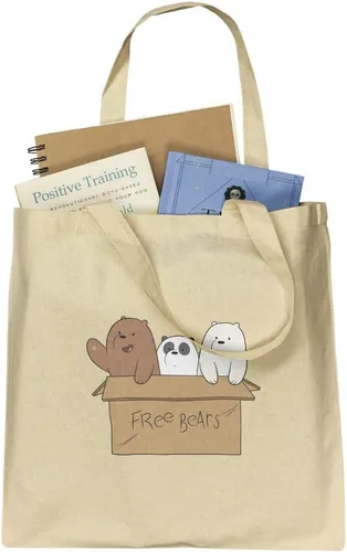 Miniatura 3 de GRAPHICS & MORE We Bare Bears Baby Bears - Bolsa reutilizable de viaje, Multi