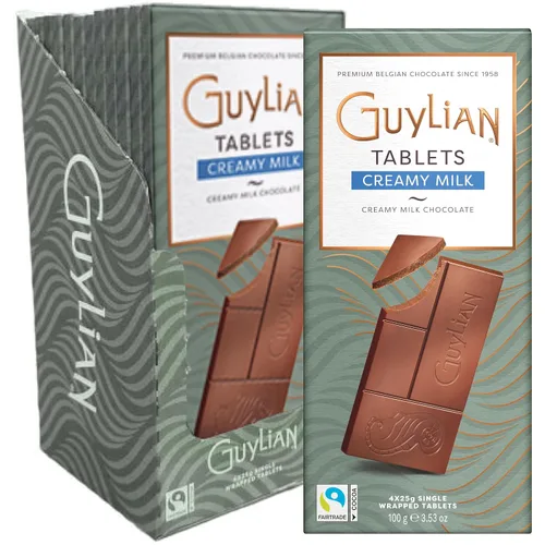 Miniatura 8 de GuyLian - Barra de caramelo salado de chocolate con leche prémium de 3.53 onzas, tableta de chocolate gourmet belga, dulce y salado para mujeres
