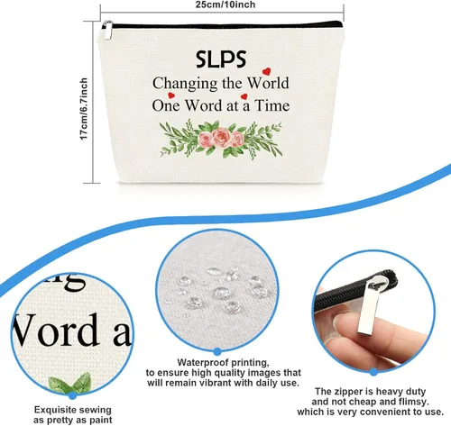 Miniatura 2 de Bolsa de maquillaje SLP, 352_NO2 Terapeuta del habla, S