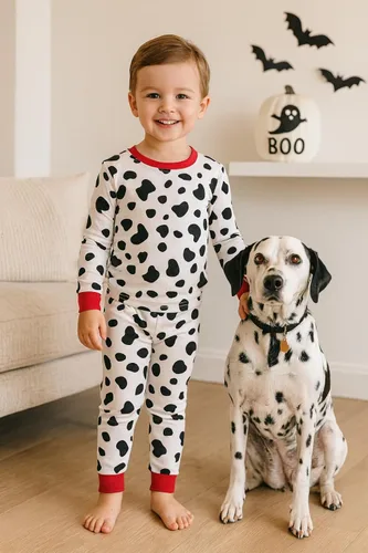 Miniatura 2 de A&J DESIGN Pijamas para bebés y niños 100% algodón