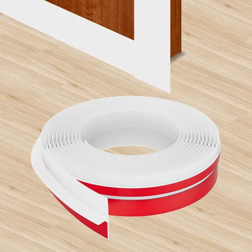 Miniatura 6 de Tapón de puerta en forma de T, sello de silicona para ventanas y puertas, tapón de corriente para laterales (1.38 pulgadas de ancho x 19.7 pies)