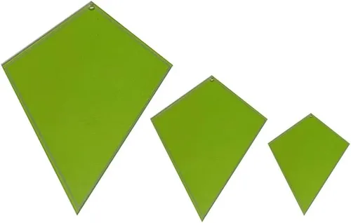 Plantilla de acolchado de bígaro, plantillas de retazos, plantillas de colcha, herramienta de estilo de colcha, herramienta de bricolaje para