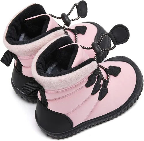 Miniatura 96 de BMCiTYBM Botas de nieve de invierno para bebés y niños pequeños, de piel sintética, cálidas, antideslizantes, zapatos para primeros pasos