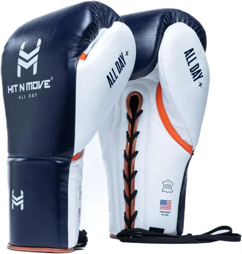 Miniatura 13 de HIT N MOVE All Day Plus - Guantes de boxeo con peso para hombre, equipo de boxeo, guantes de entrenamiento de bolsa pesada para boxeo