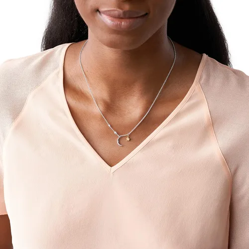 Miniatura 4 de Collar de cadena con diseño de corazón fósil