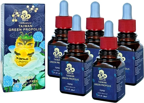 Miniatura 9 de Propóleos verdes de Taiwán, Propolin de alta concentración > 60mg/ml, rico en nutrientes, antioxidante