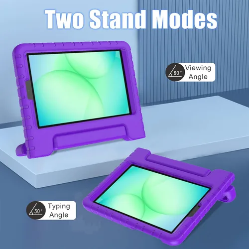 Miniatura 7 de BMOUO Funda infantil para Samsung Galaxy Tab A11 de 8.7 pulgadas 2025, Galaxy A9 de 8.7 pulgadas 2023 / A7 Lite 2021 con protector de pantalla, a