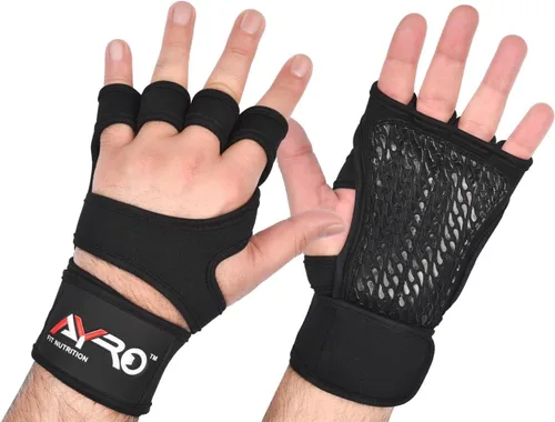 Miniatura 10 de AYRO Workout Gloves for Men & Women – Gym Gloves for Men, Weight Lifting Gloves, with Wrist Support, Breathable Palm Padding, Non-Slip Grip – Ideal