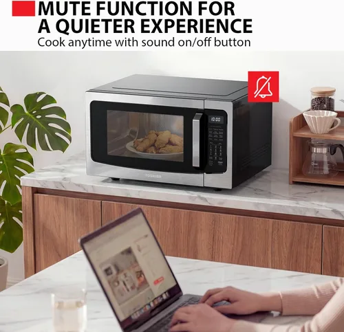 Miniatura 6 de Toshiba - Horno de microondas para encimera Plateado
