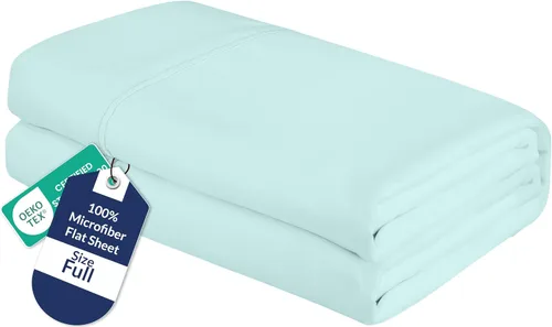 Miniatura 74 de Royale Linens Sábana Plana King – Sábanas Planas de Microfibra Cepillada Ultra Suave 1800 Solamente – Sin Arrugas y Resistente a las Manchas – Gris