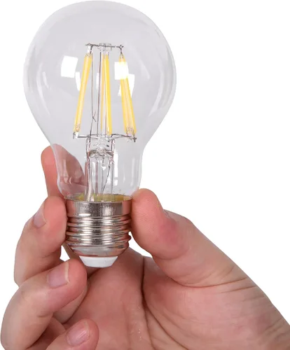 Miniatura 4 de 12Vmonster DC 12 voltios 6 vatios blanco frío 6000k LED Edison filamento A19 A60 bombilla E26 E27 lámpara base media DC 12 V 24 V 36 V batería solar