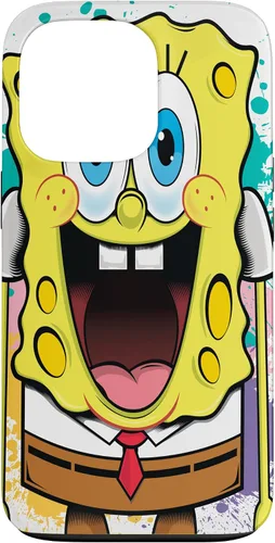 Miniatura 10 de Funda para iPhone 17 de Bob Esponja con salpicaduras de pintura