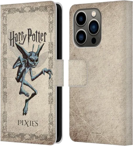 Miniatura 36 de Head Case Designs Funda de piel con licencia oficial de Harry Potter Aragog Spider Creature Chamber of Secrets II, compatible con Apple iPhone 11