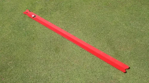 Miniatura 4 de DP GOLF Velocímetro compatible con USGA Stimpmeter Green Speeds Extensor de rango de rampa de colocación Azul