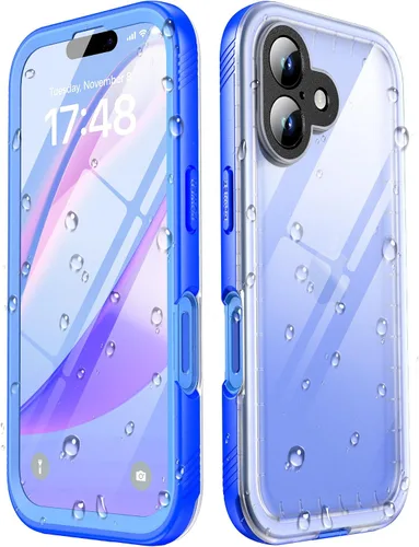 Miniatura 42 de SPORTLINK Funda impermeable para iPhone SE 3rd 2022/iPhone SE 2nd 2020/iPhone 7/8 - Con protector de pantalla integrado, funda impermeable de cuerpo