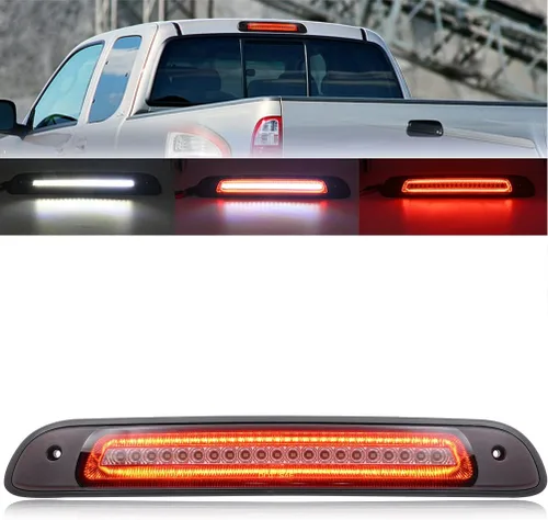 Tundra LED 3ª alta montaje luces de la lámpara de freno para Toyota Tundra 2000 2001 2002 2003 2004 2005 2006 LED rojo 3ª luz de freno LED blanca