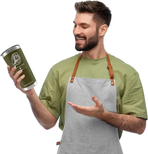 Miniatura 4 de Regalos de chef, 34 títulos de trabajo, vaso personalizado con juego de pajita, nuevos regalos de trabajo, personalizados con nombre y cita, 20